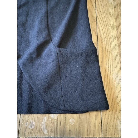 Bar III Womens Open-Front Blazer Jacket in Black Size Small Collarless Career - Picture 8 of 10